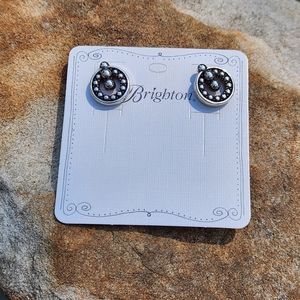 Women's NWT OS Brighton Pretty Tough Silver Earrings